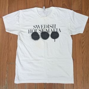 Swedish House Mafia 3 Dots T-Shirt White M